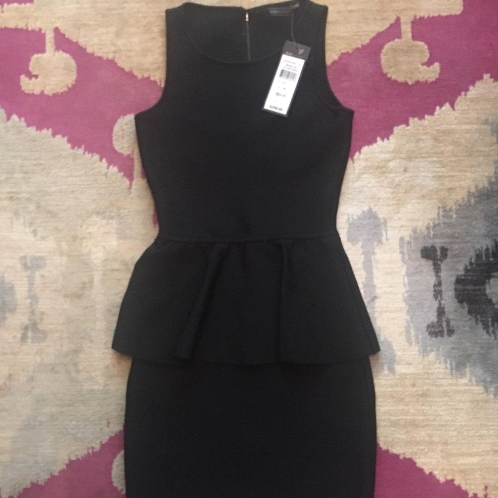 New with tags BCBG Sleeveless Peplum Dress